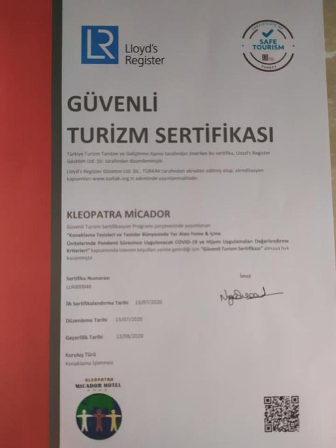 Kleopatra Micador Otel Alanya Exteriér fotografie
